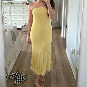 Abercrombie Giselle Pleat Release dress